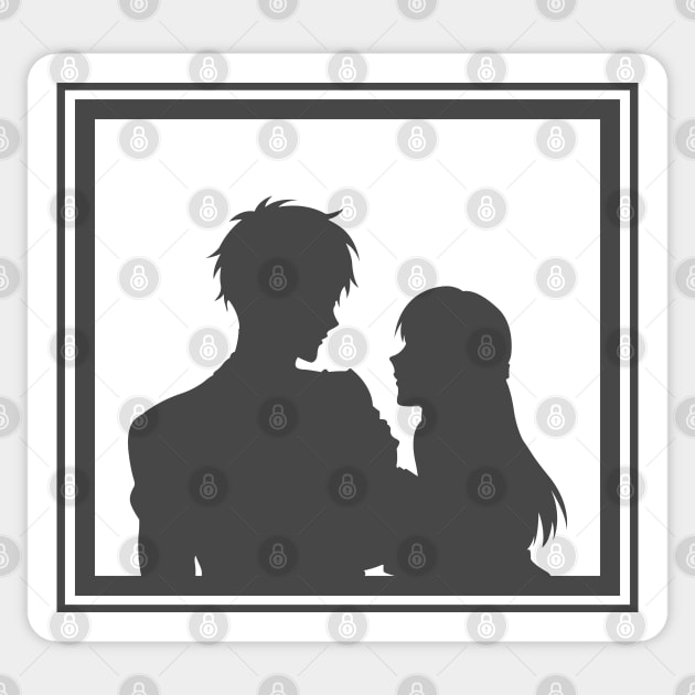 Romantic Couple - 08 Sticker by SanTees